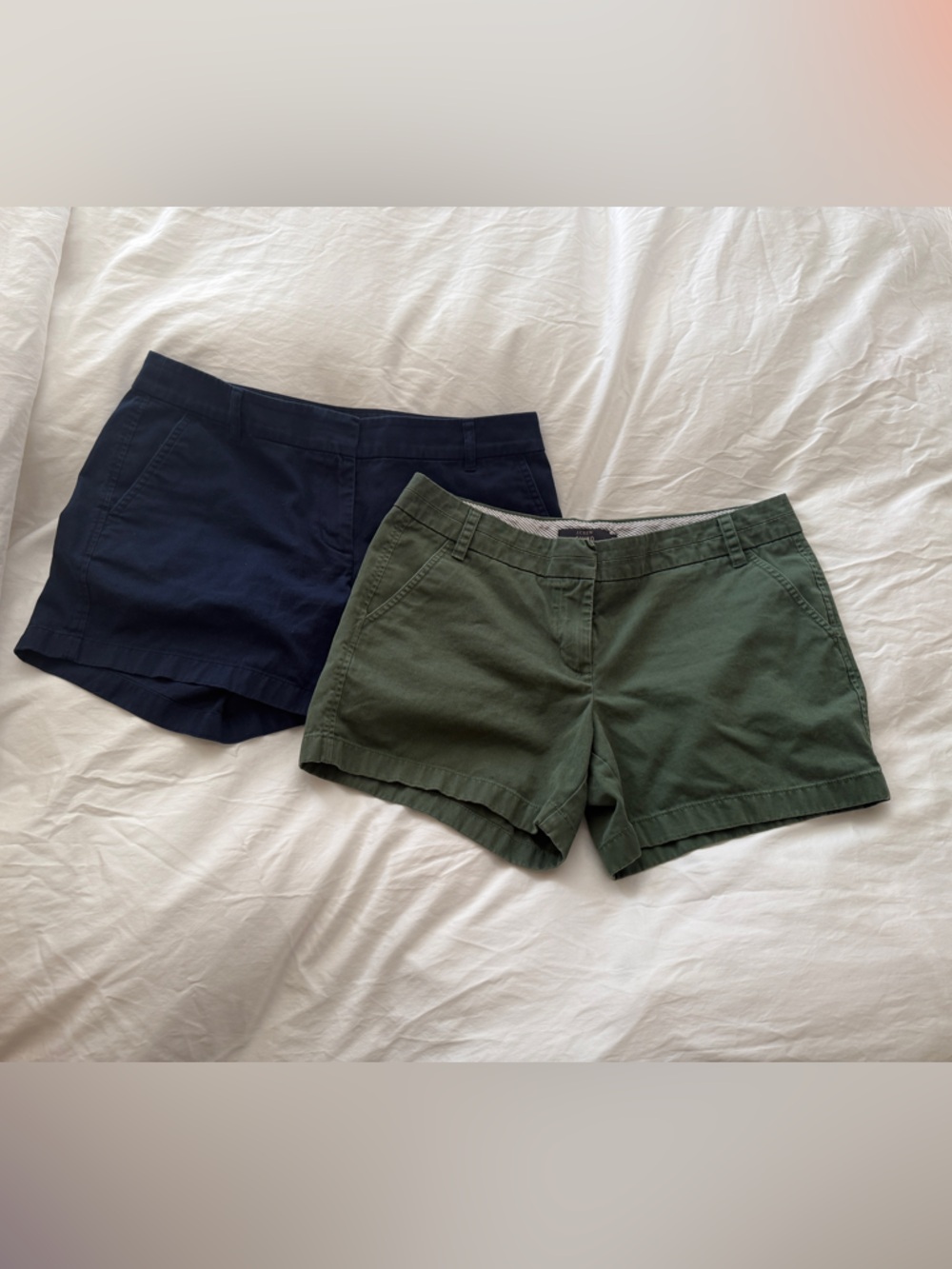 Set of Two J.Crew Chino Shorts